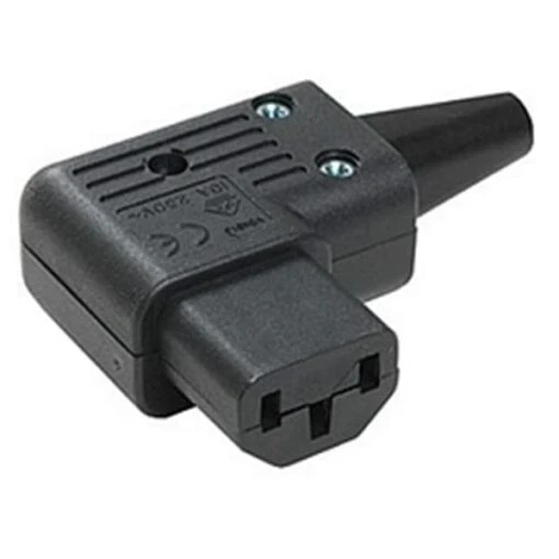 Generic 121 2618 Iec C13 Right Angle Power Cord Connector -Generac